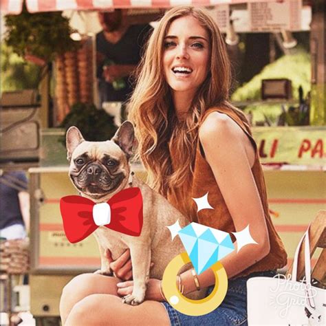 il cane di chiara ferragni ha il papillon di vuitton